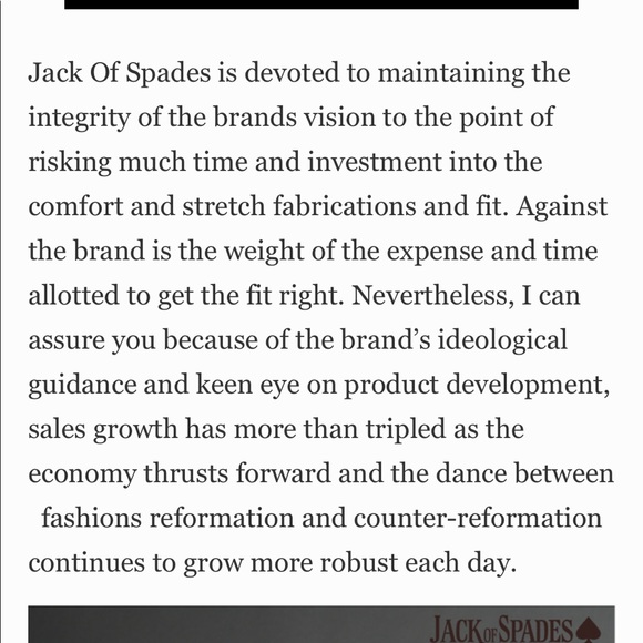 Jack of Spades High Roller Luxury Denim - Picture 12 of 13